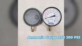 100 mm ammoniakmanometer 150 300 PSI