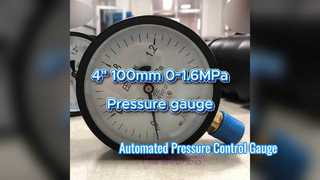 4" 100 mm 0 ~ 1,6 MPa nauwkeurigheidsklasse 1,6%