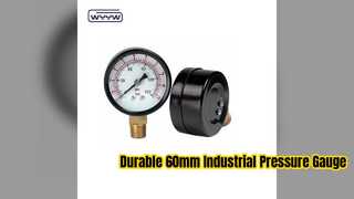 Duurzame industriële vacuümmanometer 60 mm