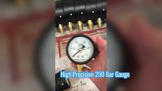 Droge manometer 60 mm en 100 mm | Kleurwaarschuwingsschaal voor veilige drukbewaking