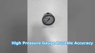 63 mm oliegevulde manometer Duurzame hydraulische oplossing