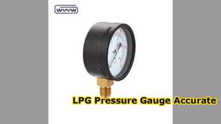 60 mm bar manometer voor LPG