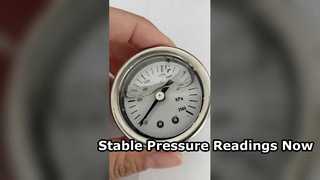 Trillingsbestendige manometer