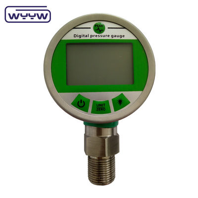 Panel montage digitale drukmeter 60mm met 4,5V batterij stroomtoevoer