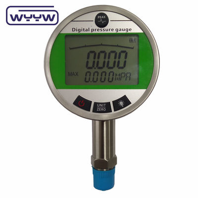 LCD-display Digitale manometer drukmeter 100 bar Onderste montage