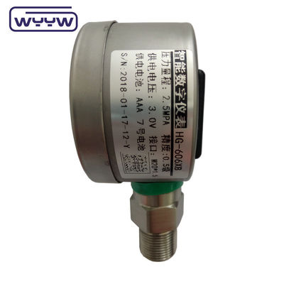 60 mm digitale drukmeter met 4,5 V batterij