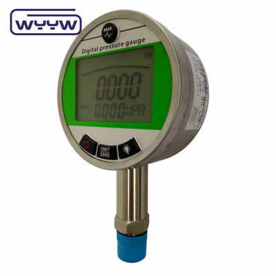 Digitale drukmeter met 5 cijfers 100 mm hoge nauwkeurigheid met LCD-batterij
