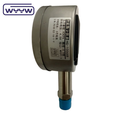 Digitale drukmeter met 5 cijfers 100 mm hoge nauwkeurigheid met LCD-batterij