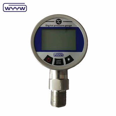 Digitale gasdrukmanometer van roestvrij staal 65 mm met 4-5 digitale LCD-scherm