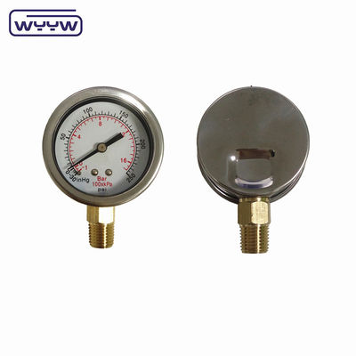 1/8&quot; NPT mini drukmeter luchtcompressor Hydraulische vacuümmeter manometer