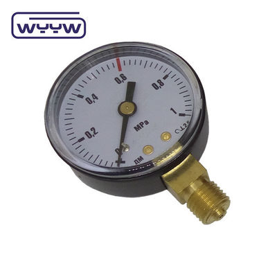 Commerciële drukmeter drukregelaar gebruik aardgas 50mm manometer leverancier CO2 drukmeter