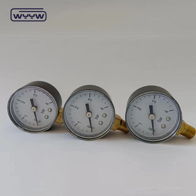 1.5 inch 40mm hoge kwaliteit drukmeter manometer goedkope drukmeter bodem aansluiting fabriek directe verkoop