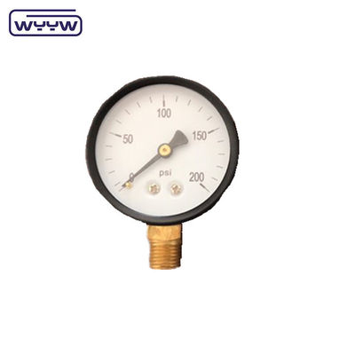 drukmeter voor zwembadfilter 2&quot; Dial, 0-60 Psi, Bottom Mount 1/4&quot; Pipe Thread