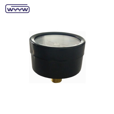 Goede kwaliteit 2 inch Borbon Tube Type Center Back Connection 1/4 &quot;NPT BSP Low 9 Psi Manometer Pressure Gauge