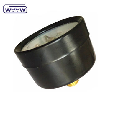 Goede kwaliteit 2 inch Borbon Tube Type Center Back Connection 1/4 &quot;NPT BSP Low 9 Psi Manometer Pressure Gauge