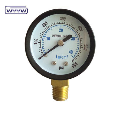 China fabriek manometer bar psi 60mm waterdrukmeter