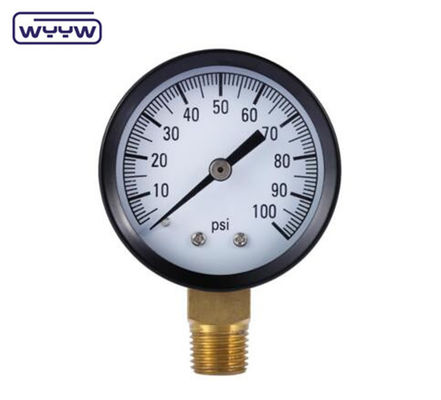 China fabriek manometer bar psi 60mm waterdrukmeter