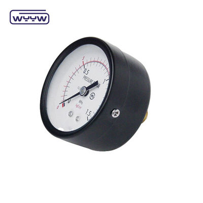 Draagbare drukmeter 2,5&quot; 60mm 10bar 16bar warmverkoop axiale prijs analoge drukmeter watermanometer