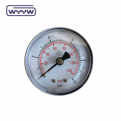 China drukmeter fabrieksprijs 1,5&quot; 40mm 0-3.5bar plastic axiale gas manometer