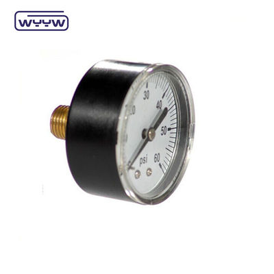 2 × 2 axiale aardgasdrukmanometer op dubbele schaal