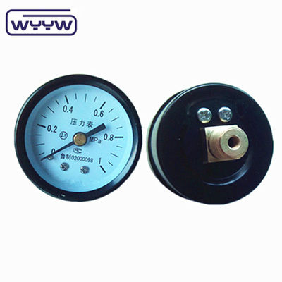 Axial Natural Gas Economy Pressure Gauge 2&quot; Dual Scale Pressure Manometer