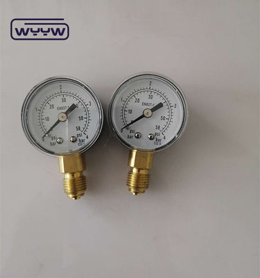 Nieuwe draagbare drukmeter van 1,5 inch van plastic, zwart staal