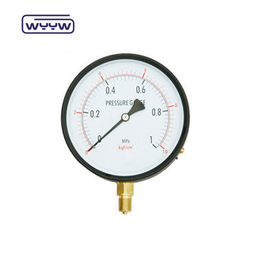 6&quot; 1,6% 1% nauwkeurigheid Economische drukmeter Bottom Connection Precision Pressure Gauge