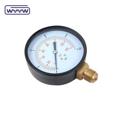 100 mm Bourdon buis manometer Algemene drukmeter van koolstofstaal