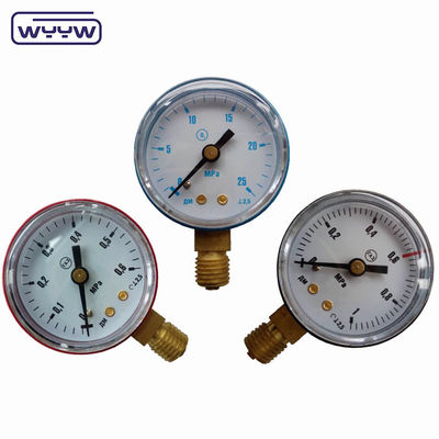 Natuurgasdrukmeter Manometer 50 mm Kleurdrukmeter