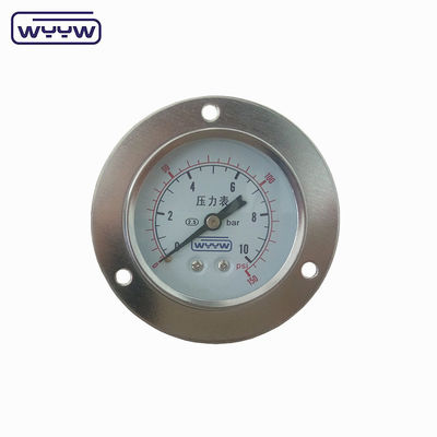 4&quot; Air Manometer Front Flange Drukmeter Achterste Montage