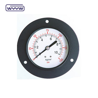 4&quot; Air Manometer Front Flange Drukmeter Achterste Montage