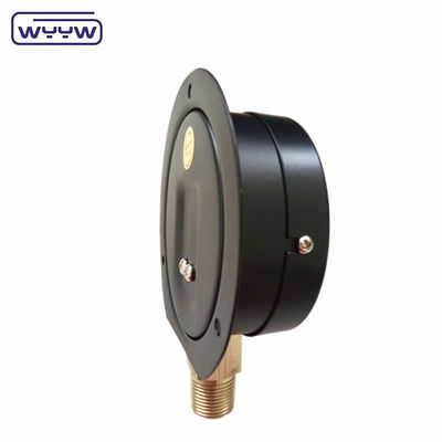 75 mm flenstyp Economy Pressure Gauge Kg en Psi Bottom Mount