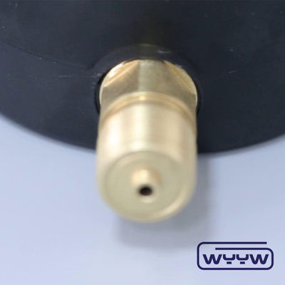 100 mm Water Algemene Commerciële Drukmeter Manometer Bottom Mount