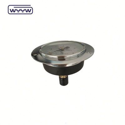 Stoomketel drukmeter Manometer Bottom Mount Met zwart stalen behuizing