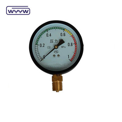 OEM KL 1.6 Standaard drukmeter Onderste montage Stalen behuizing / Messingmateriaal