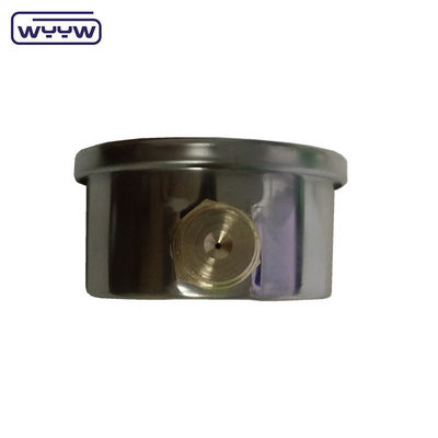 -30inHg Vacuüm Compound Gauge Olie vullen bodem verbinding 1/4&quot; Bsp 2&quot; drukmeter
