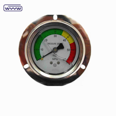 hoogwaardige hydraulische EN837-1-drukmeter met voorflens
