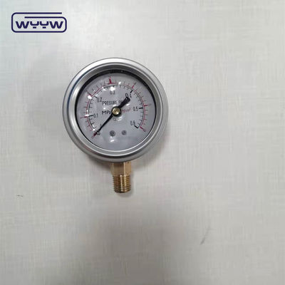 2.5&quot; vloeistofgevulde drukmanometer EN837-1 radiale drukmeter