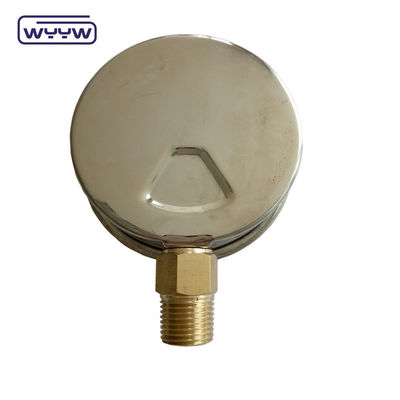 100 mm 1,6% 1% nauwkeurigheid Pompdrukmeter,Differentiële drukmeter voor filters, drukmeter