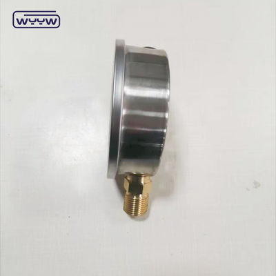 100 mm 1,6% 1% nauwkeurigheid Pompdrukmeter,Differentiële drukmeter voor filters, drukmeter