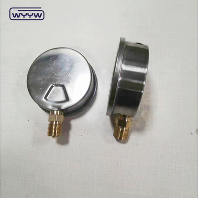 100 mm 1,6% 1% nauwkeurigheid Pompdrukmeter,Differentiële drukmeter voor filters, drukmeter