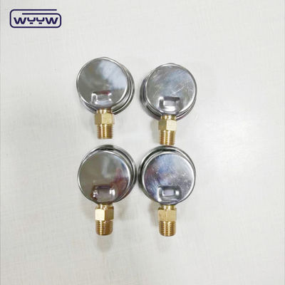 40 mm wijzerplaat ss304 type borodon buis verticaal 0-10bar/psi olie gevulde drukmeter 1-1/2