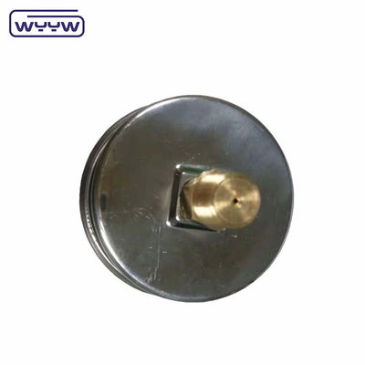 63mm EN837-1 hydraulisch water 0-10bar/psi axiale inlaat olie glycerine gevulde drukmeter 2,5" manometer