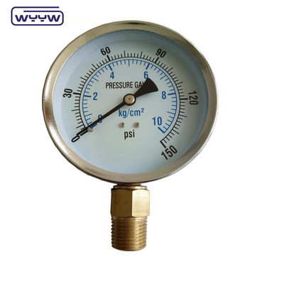 4&quot; G12/2&quot; bar psi hydraulische aansluiting met drukmeter