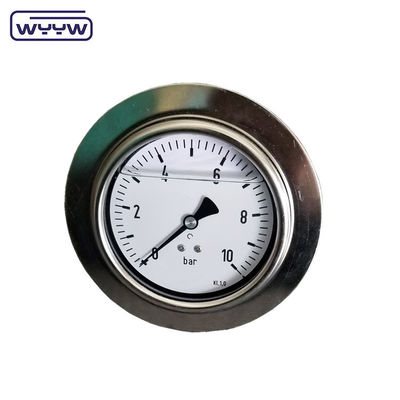 2.5" Bar Psi Flange Type drukmeter Manometer Panel Mount