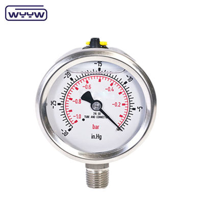 Achterste glycerine schokbestendig Hydraulisch Jack drukmeter bereik aangepast