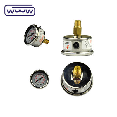 Glycerine gevulde drukmeter Manometer OEM ODM OBM Op maat
