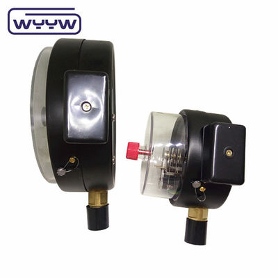 6&quot; 150mm drukmeter Zwart stalen materiaal met elektrisch contact