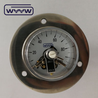 60 mm hydraulische jack drukmeter manometer met achterkant flens