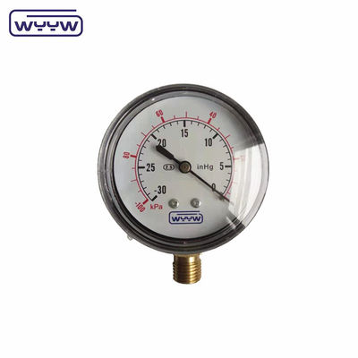 laag manometer ss 63mm inH2O wc mbar blaasdrukmeter
